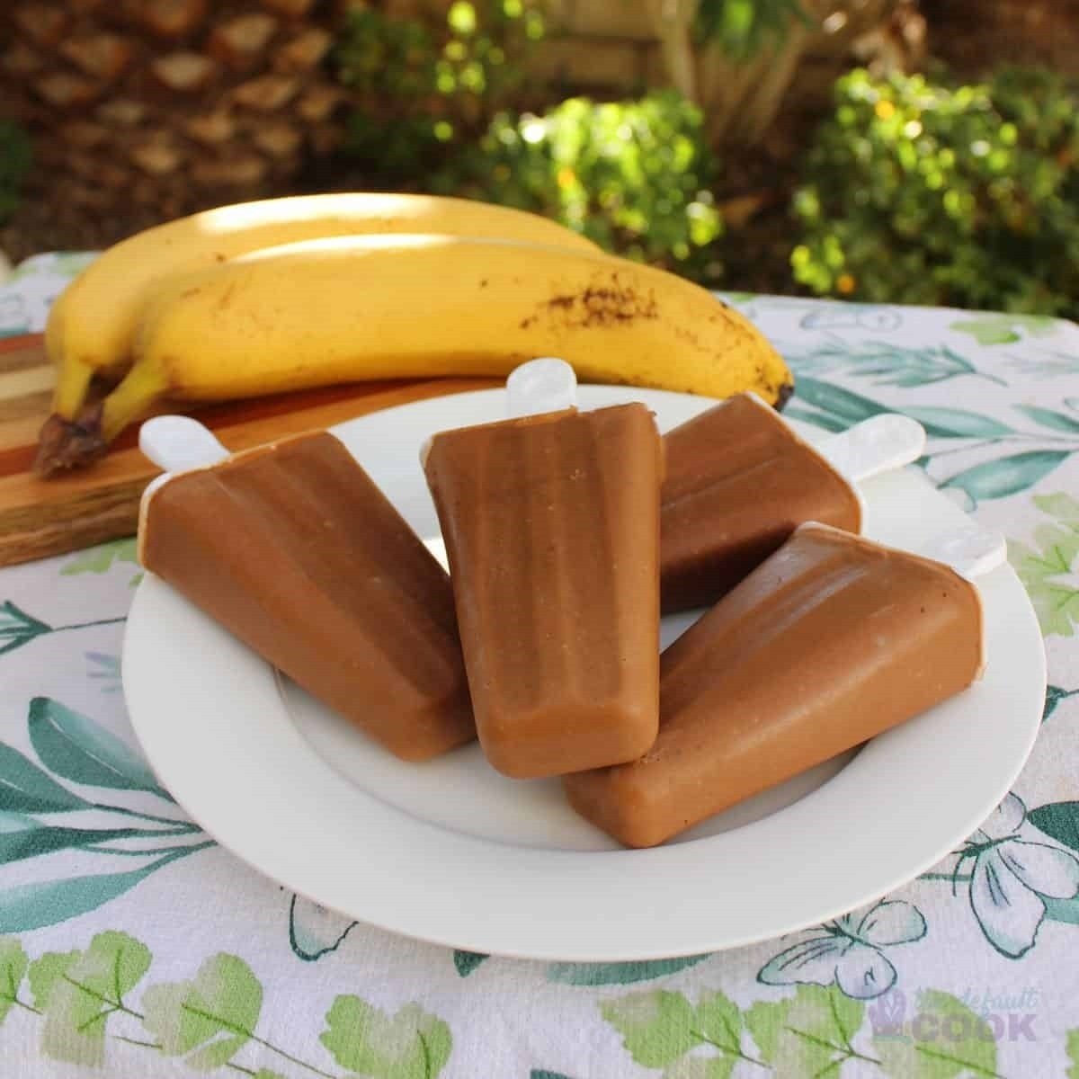 Chocolate Banana Pb Popsicles