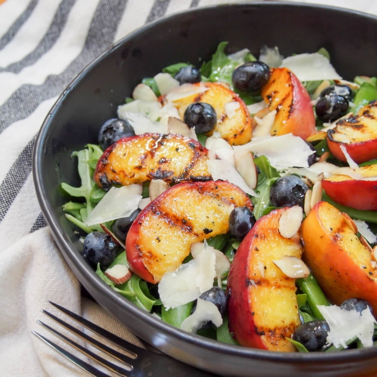 Grilled Peach Salad Grilled Peach Salad