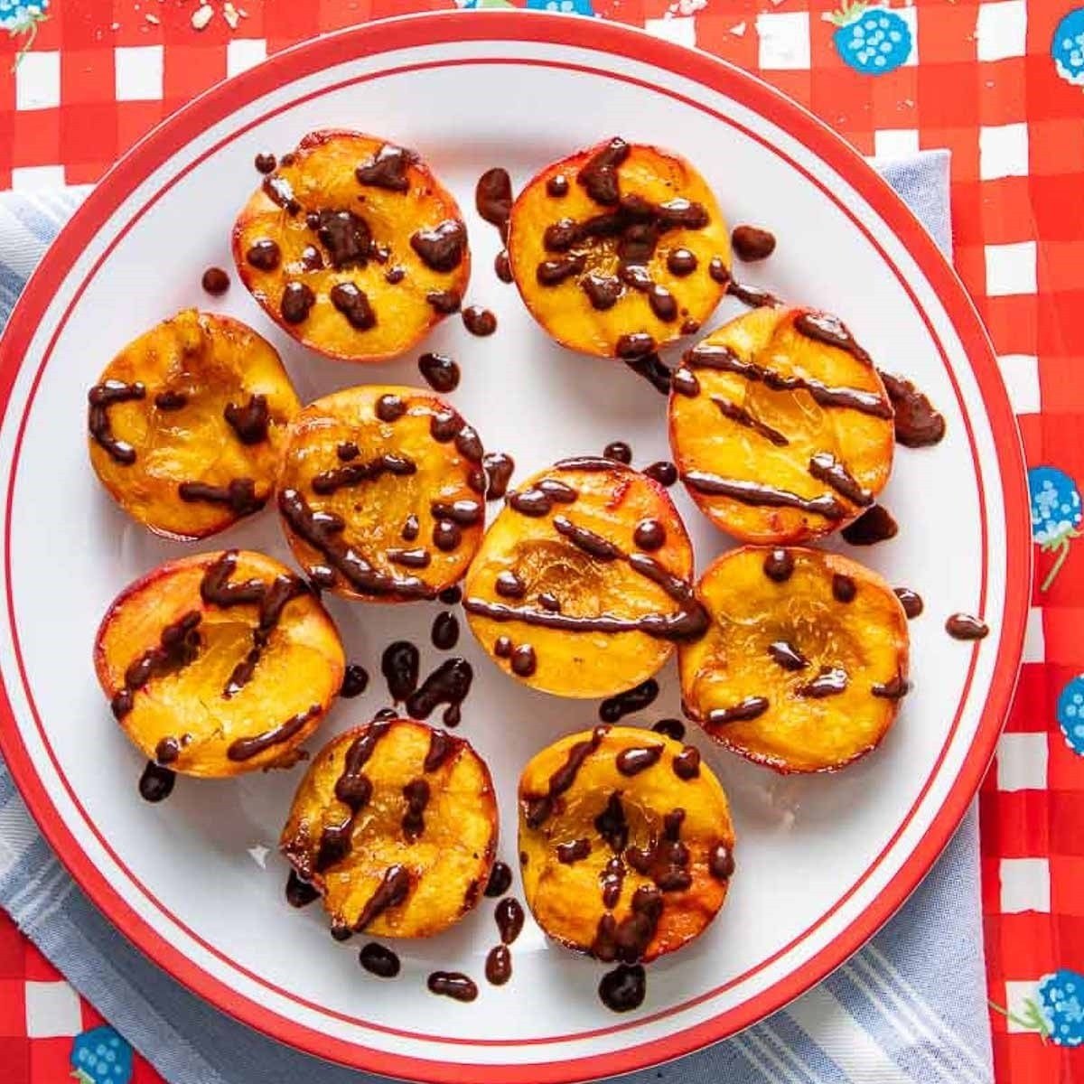 Grilled Peaches Grilled Peaches