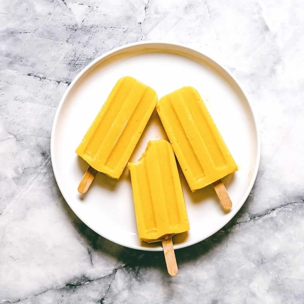 Mango Coconut And Lime Popsicles Recipe