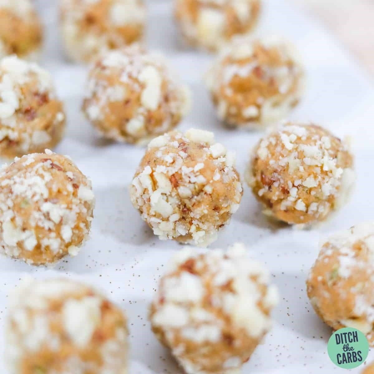 Quick Keto Protein Balls No Bake