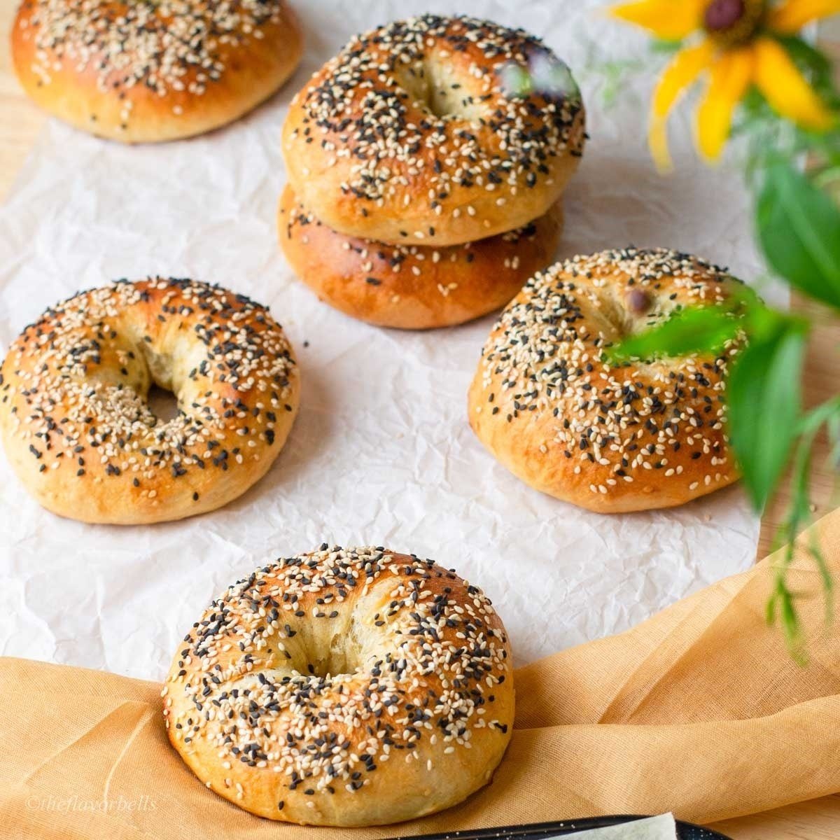 Sesame Seed Bagels