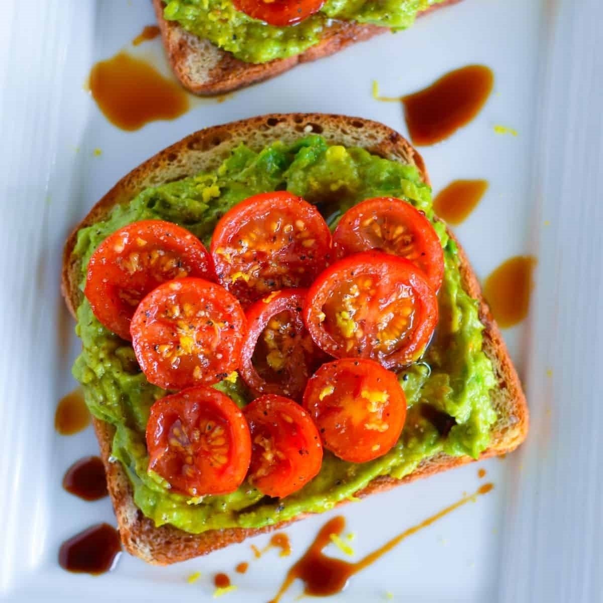 Tomato Avocado Toast