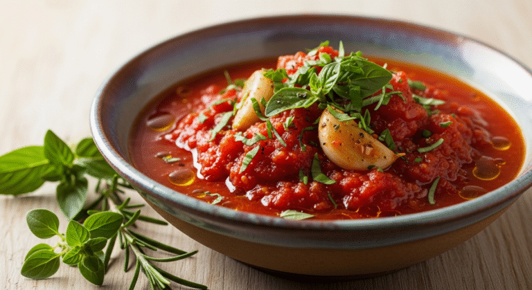 Roasted Garlic Tomato Sauce Recipe: Bursting With Flavor & Easy to Make